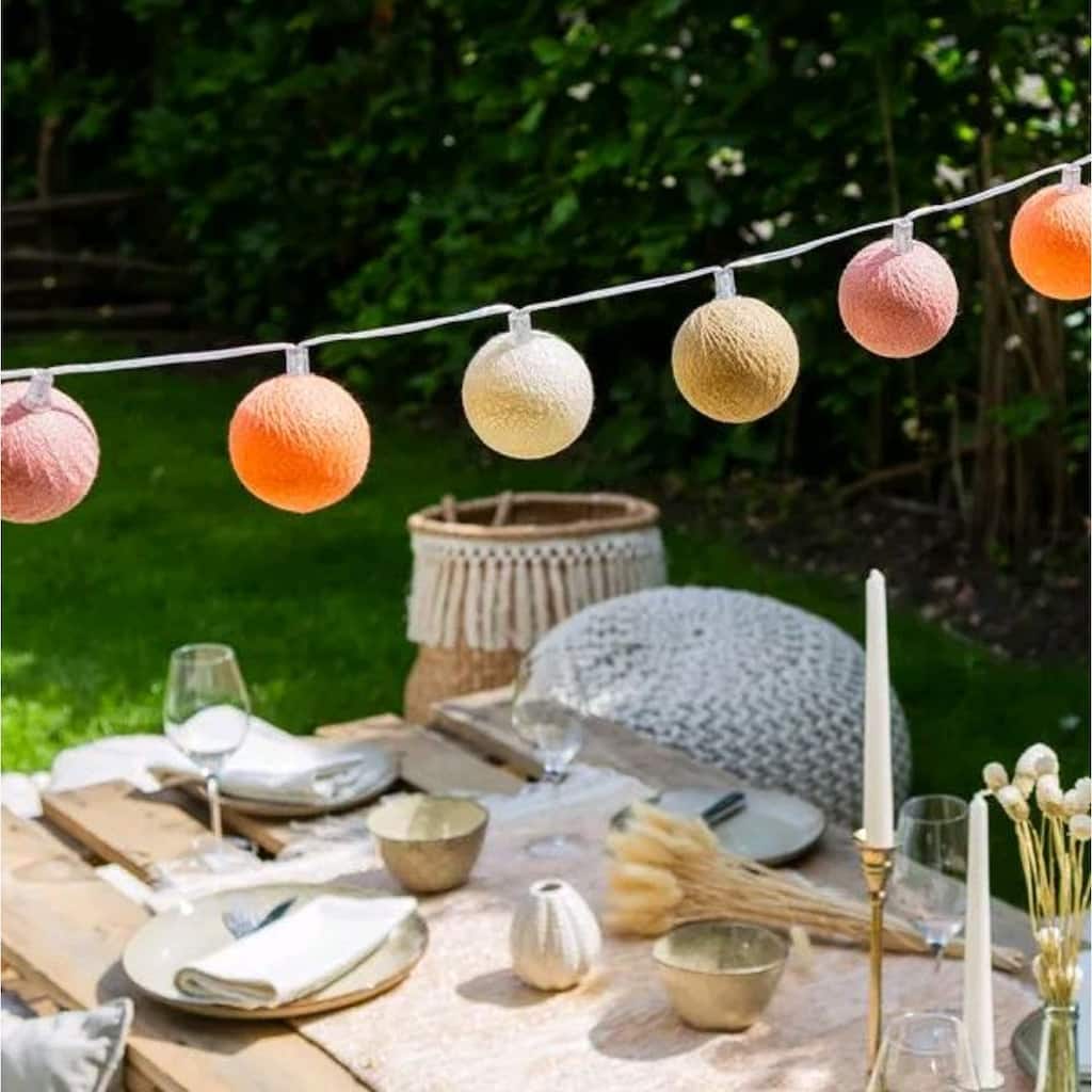 Outdoor String Lights- 20 Lights- Blanco Extension Kit -ST