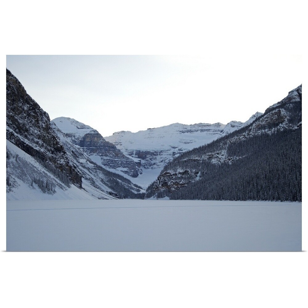 Shop Canada Banff National Park Lake Louise In Winter Poster
