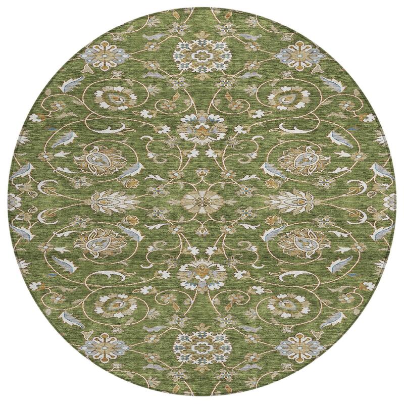 HomeRoots Moroccan Transitional Rectangle Outdoor Rug