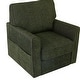 preview thumbnail 35 of 54, 360° Swivel Chair Accent Barrel Armchair Swivel Sofa Chair with Side Pockets for Living Room, Bedroom, Office and Hotel