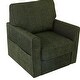 preview thumbnail 15 of 41, 360° Swivel Chair Armchair Swivel Sofa Chair with Side Pockets for Living Room, Bedroom, Office and Hotel