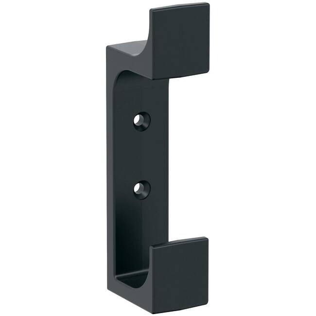 Amerock H37009 Bray Double Robe Hook - Matte Black