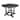 HIGHWOOD 48" Round Dining Height Outdoor Table