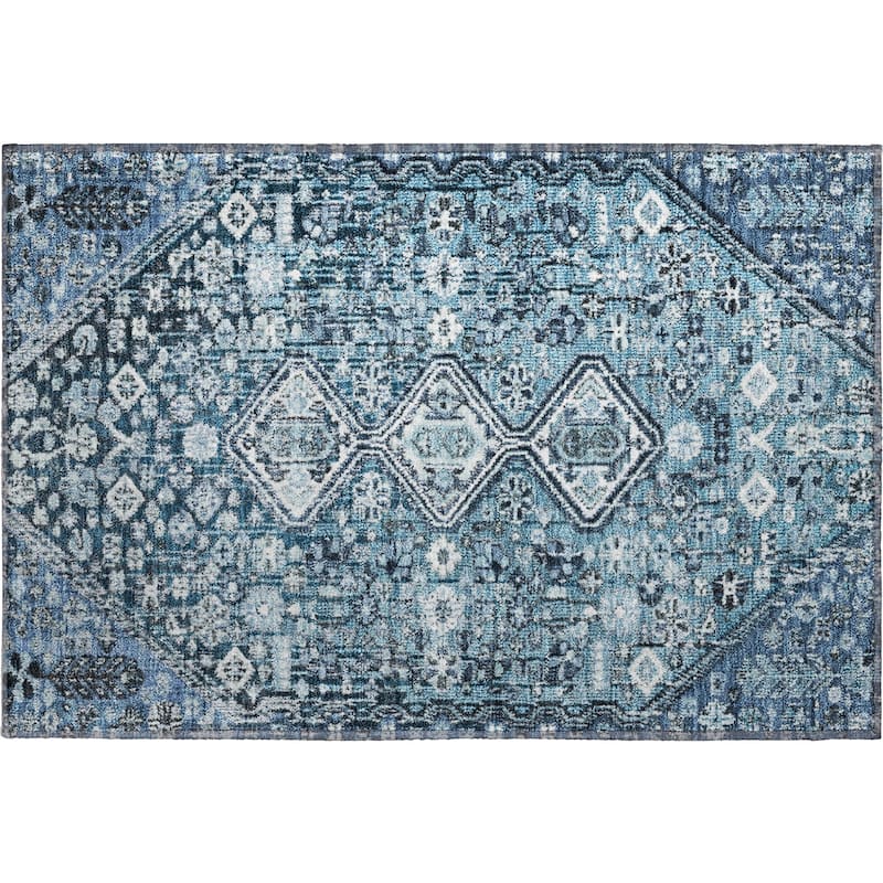Premium Washable Super Soft Traditional Global Mayfield Rug
