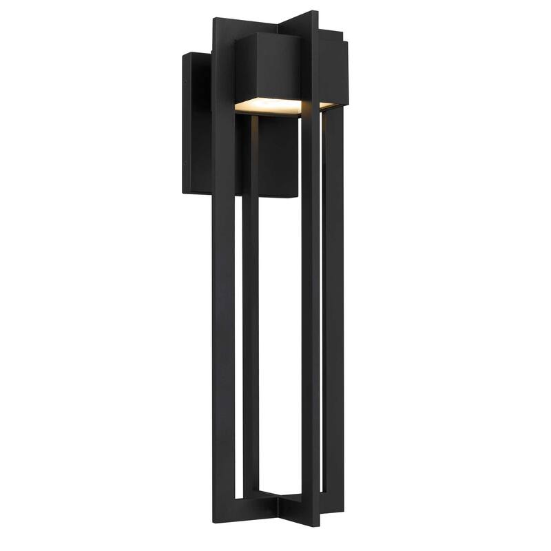 23 inch Black Integrated LED Outdoor Wall Sconce