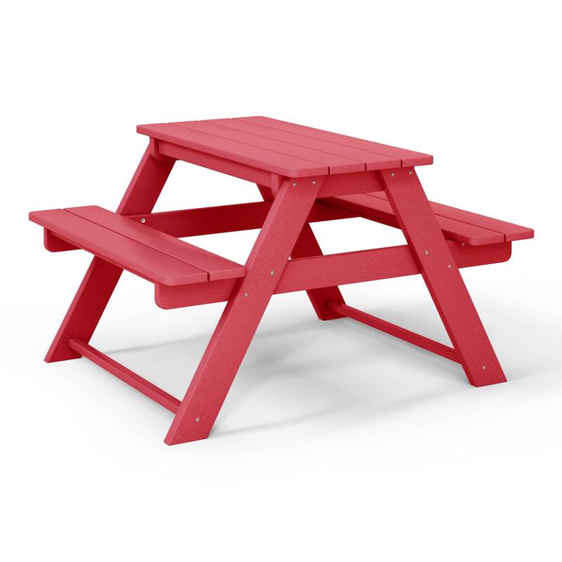 Laguna Kids Outdoor Poly Picnic Table