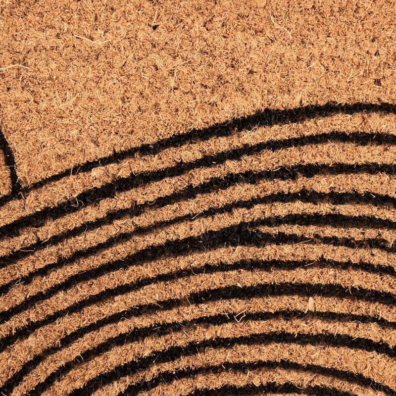 Natural Coir Doormat with Printed Images