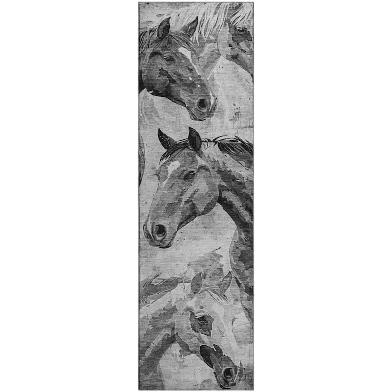 Premium Washable Super Soft Horses Mayfield Rug
