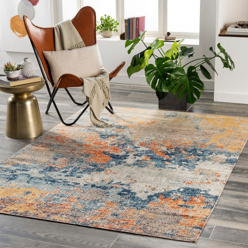 Livabliss Huntington Beach Modern Indoor/Outdoor Area Rug