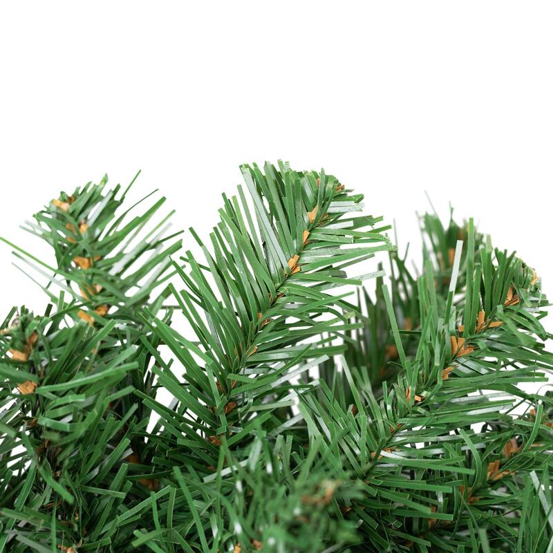 Deluxe Dorchester Pine Artificial Christmas Wreath - 10" - Unlit