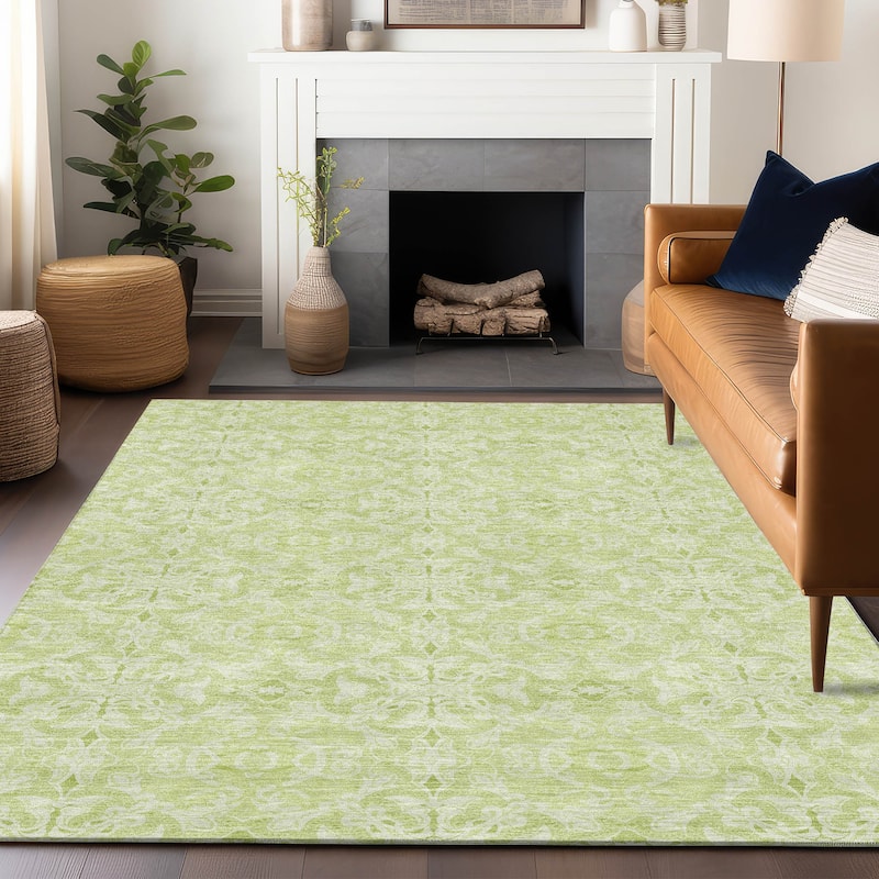 Premium Washable Super Soft Boho Crest Mayfield Rug