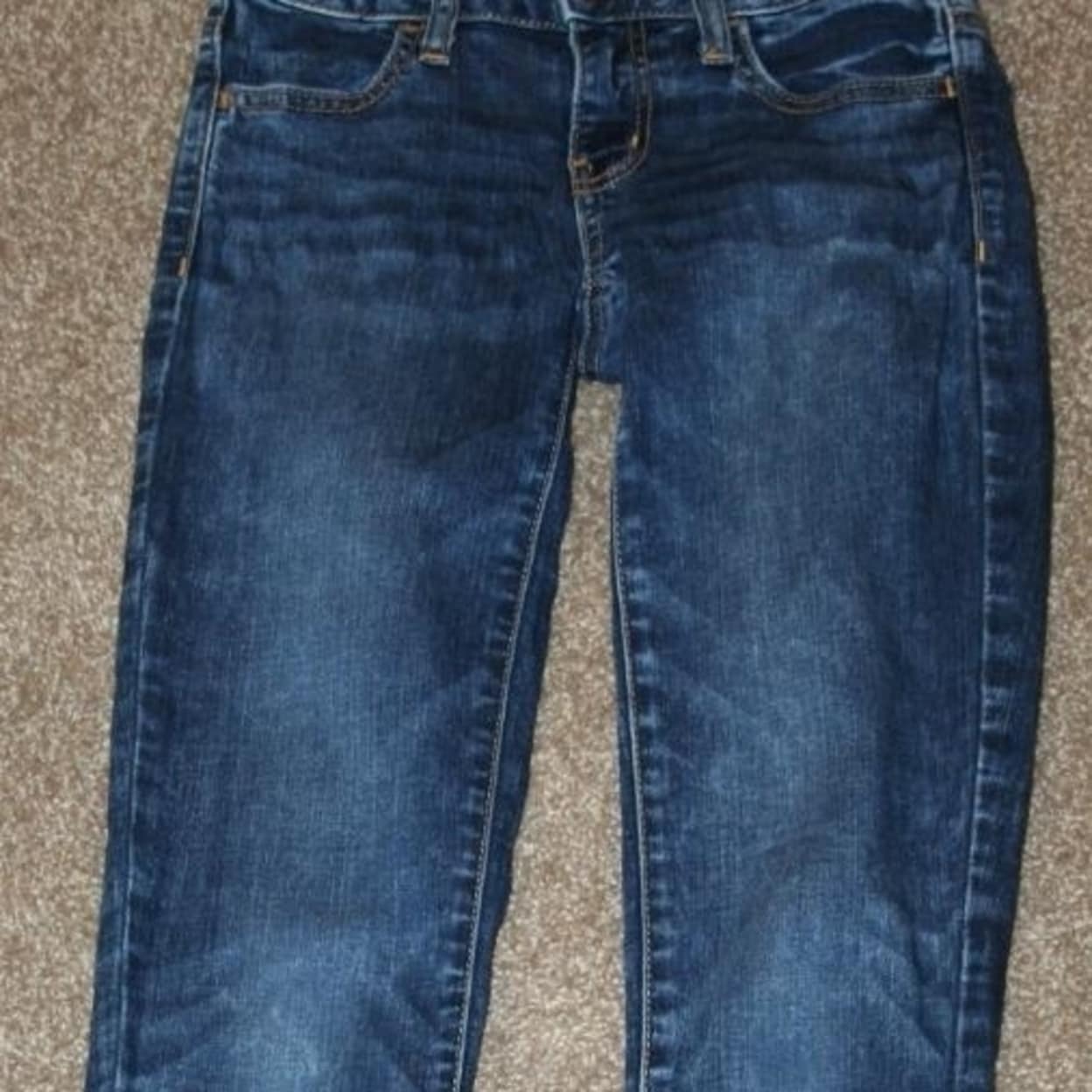 Shop American Eagle Sz 00 Stretch Jeggings Denim Jeans 24 X 28