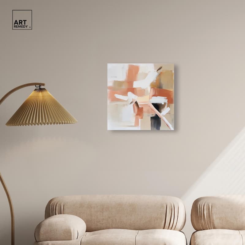 Rose and Rust II Canvas by Art Remedy, Gallery Wrapped