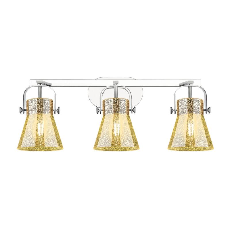 Innovations Lighting 423-3W-11-27 Pilaster II Cone Vanity Pilaster II