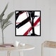 preview thumbnail 7 of 5, "Patriotica" Black Float Frame Canvas Art 24 x 24