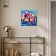 preview thumbnail 12 of 15, Pool Floatie Octopus Canvas Trendy Animal Art by Art Remedy, Gallery Wrapped