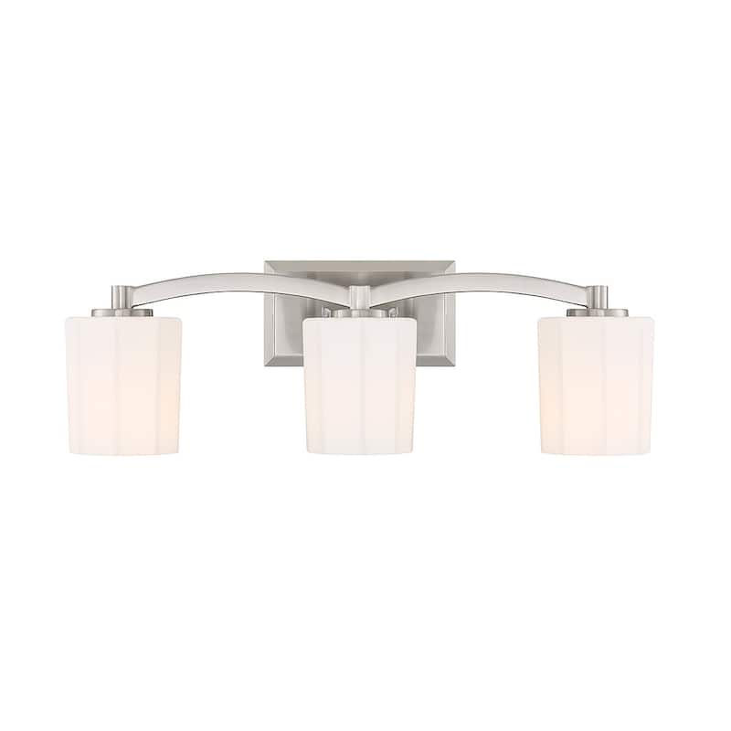 Savoy House 8-7710-3 Whitney 3 Light 24" Wide Vanity Light - Satin Nickel