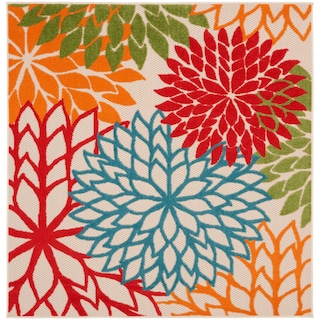 Nourison Aloha Floral Modern, Indoor/Outdoor Area Rug