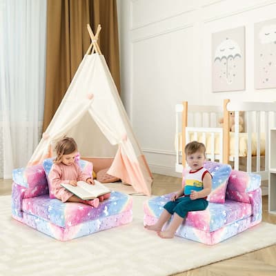 Folding Sofa Bed Floor Mattress Toddler Fold Out Couch Bed for Kids