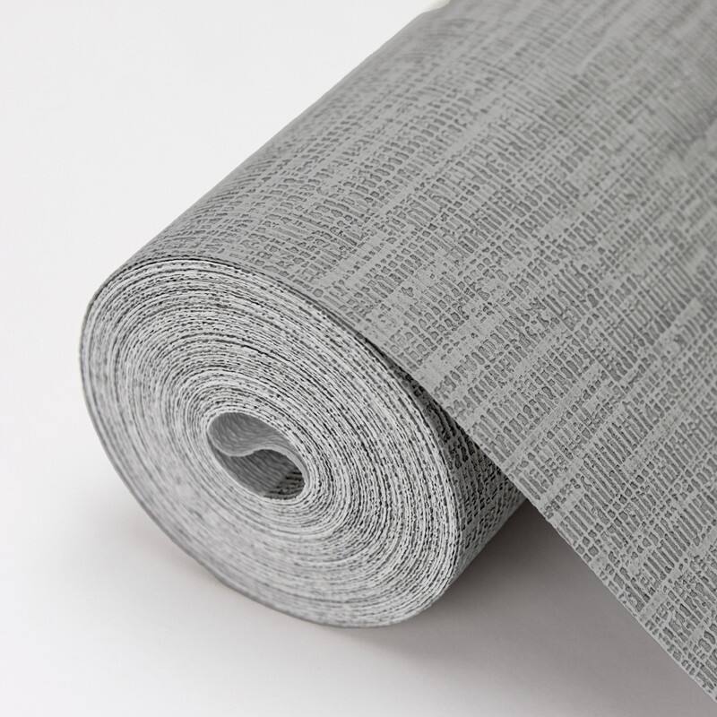 Warner Wembly Light Grey Distressed Texture Wallpaper
