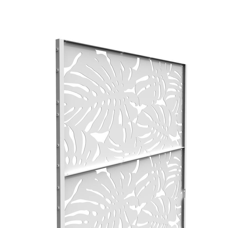 Outdoor Privacy Screen with Stand (Set of 2)