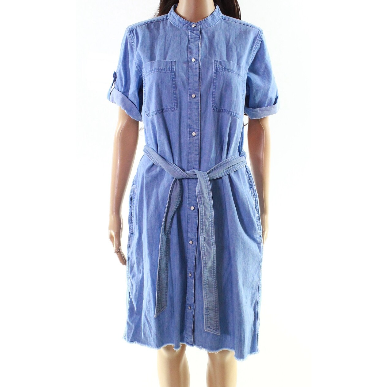 ladies denim dress size 12