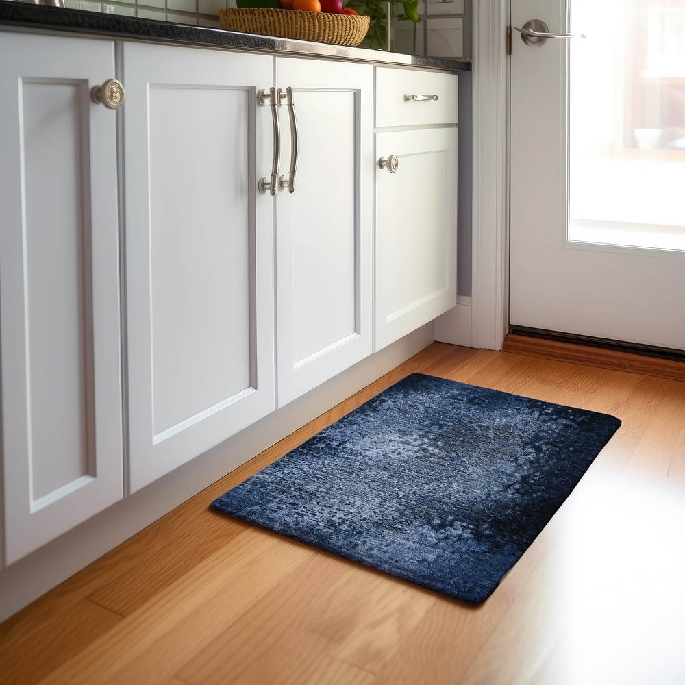 Premium Washable Super Soft Solid Imprints Mayfield Rug