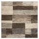 Miranda Haus Geometric Modern Patchwork Polypropylene Indoor Area Rug