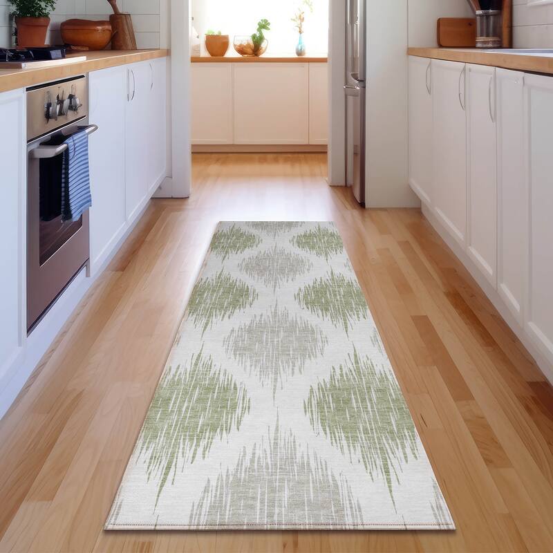 Premium Washable Super Soft Mayfield Rug - Aloe - 2' 3" x 7' 6"