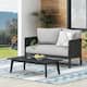 Option Polyester Grey Cushion