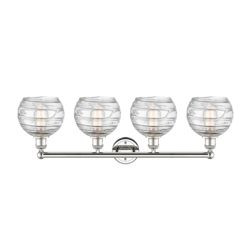 Innovations Lighting Athens Deco Swirl - 4 Light 35" Bath Vanity Light