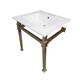 Option White / Brushed Brass