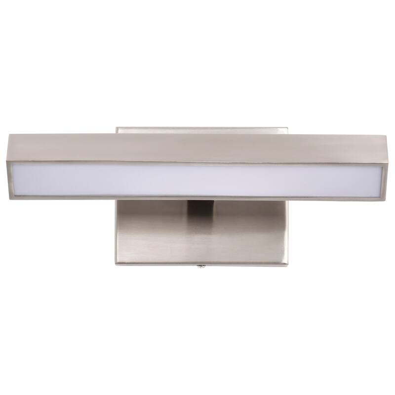 Mila 1 Foot LED Picture Light 3 CCT Selectable Brushed Nickel Finish Acrylic Lens - Brushed Nickel