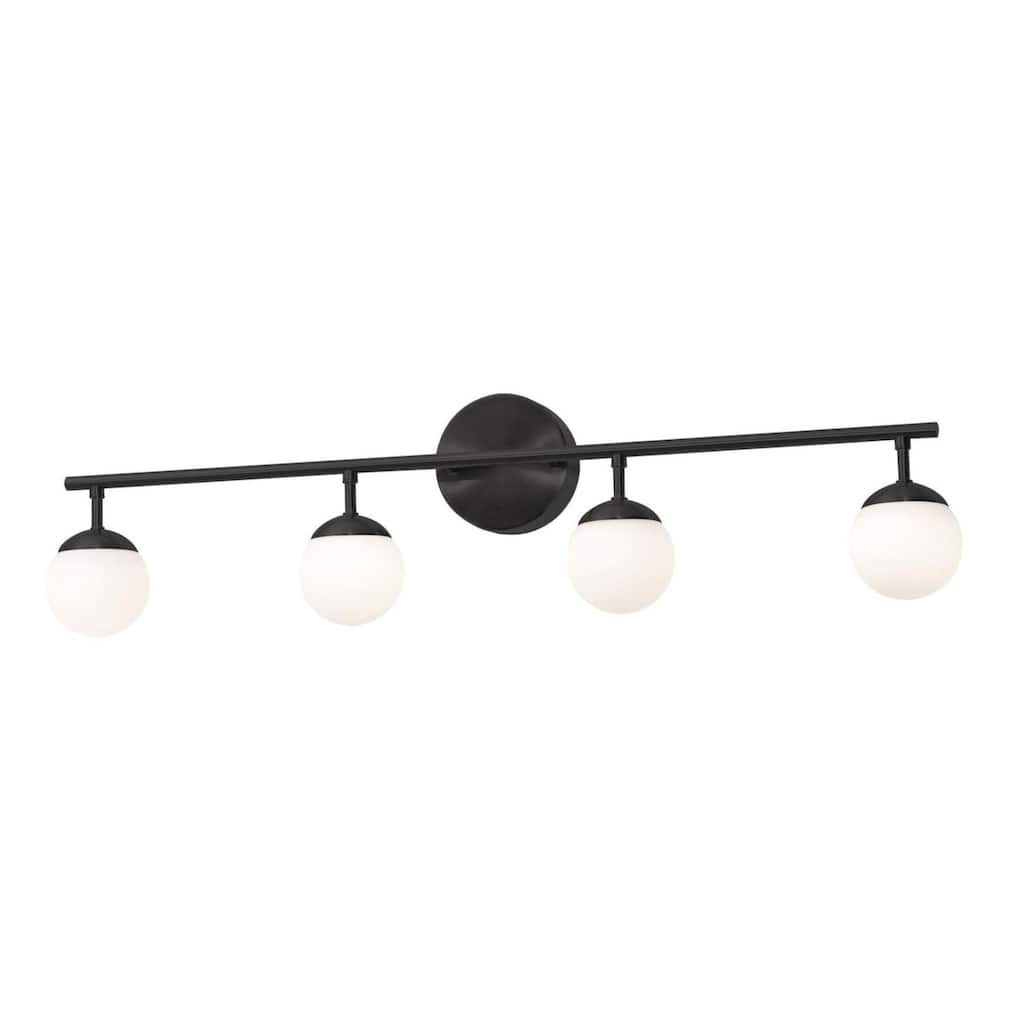 AFX PRLV3208L30D1 Pearl 4 Light 32" Wide LED Vanity Light with Frosted