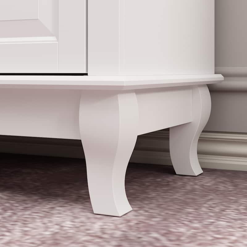 55.1"W 9-Drawer Dresser: Spacious and Sleek Design Chest Lacquer