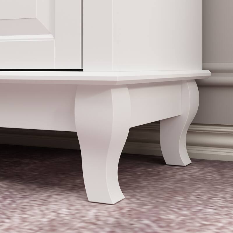 Versatile 55.1" Dresser: Chic Storage for Any Room TV Stand Side Table