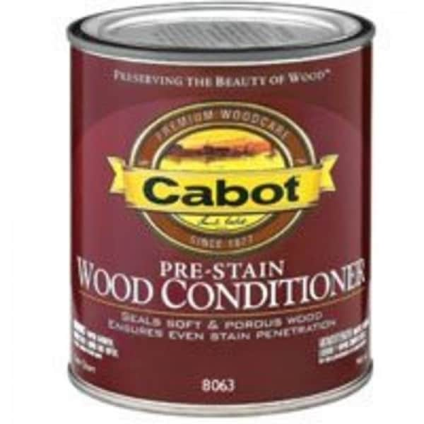 Shop Cabot 8063 Pre Stain Wood Conditioner 1 Qt Free Shipping