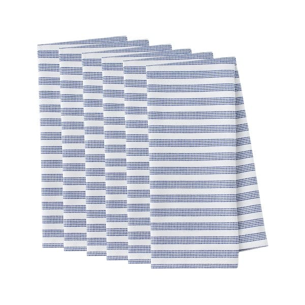RSVP International Dobby Woven Kitchen Towel, 6 Piece Set