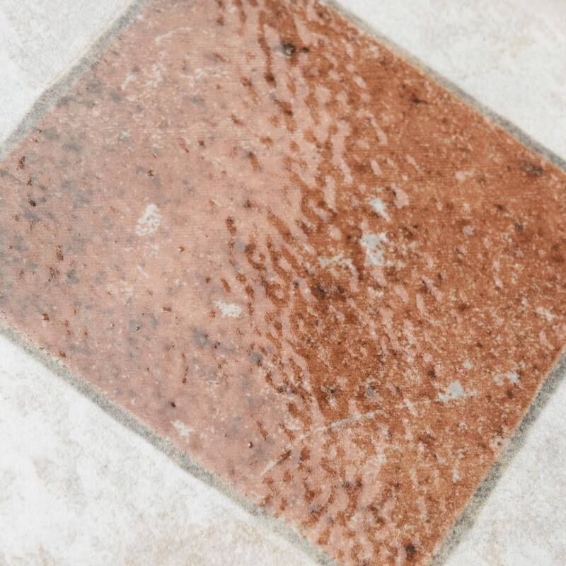 Merola Tile Kings Arles Brown 13" x 13" Ceramic Floor and Wall Tile - Case (10 Tiles)