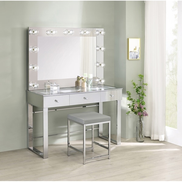 Bed bath and hotsell beyond vanity stool
