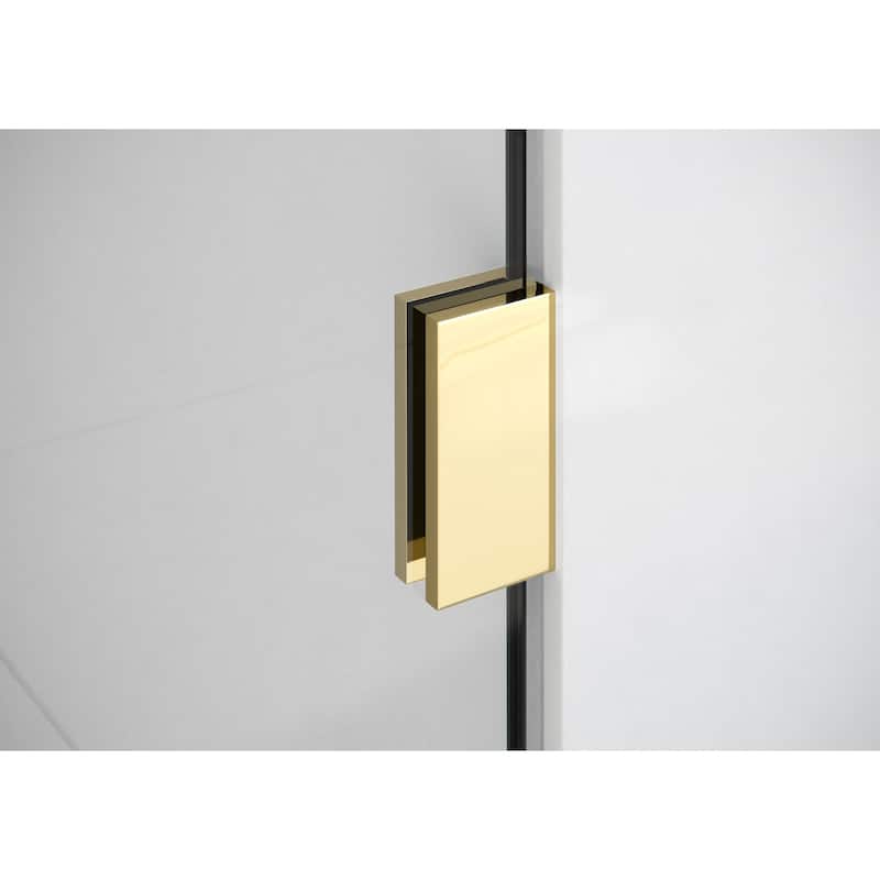 Glass Warehouse 78" x 34" Frameless Shower Door - Single Fixed Panel