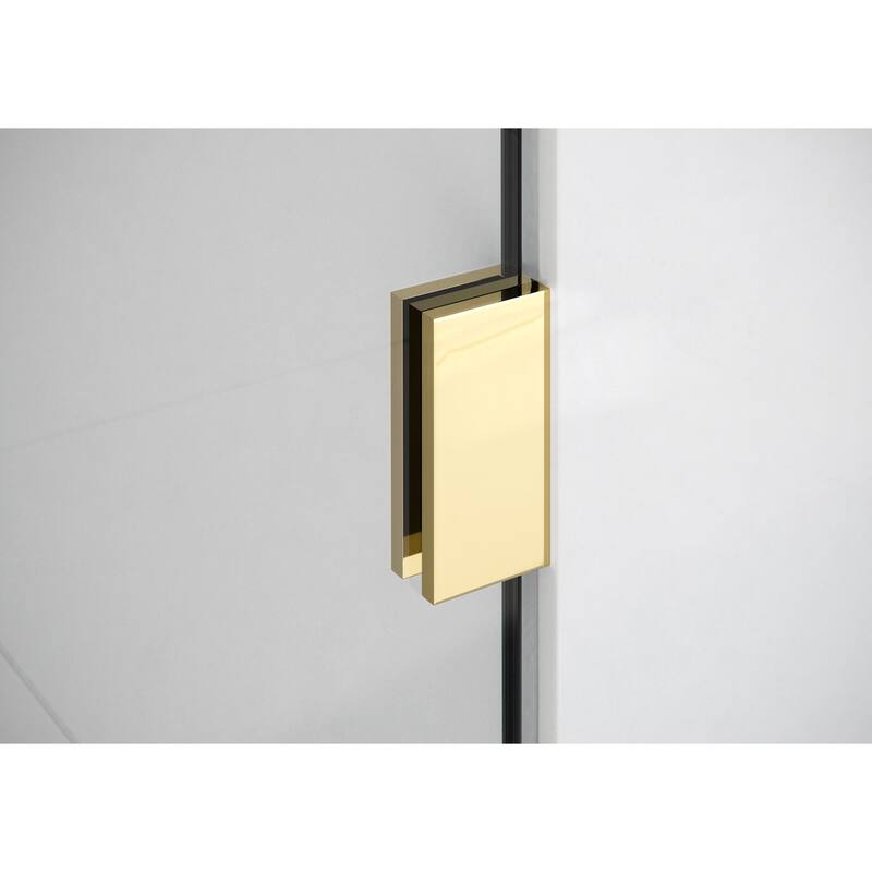 Glass Warehouse 78" x 41" Frameless Shower Door - Single Fixed Panel