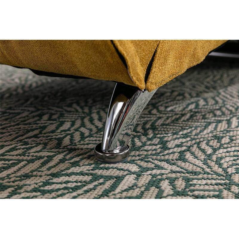 Linen Long Chaise Lounge Massage Recliner