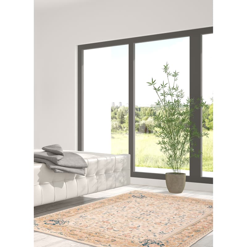 ECARPETGALLERY Hand-knotted Pako Persian 18 Of 20 Ivory Wool Rug - 6'1 x 9'4