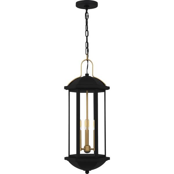 slide 2 of 7, Crestfield 3-Light Matte Black Mini Pendant