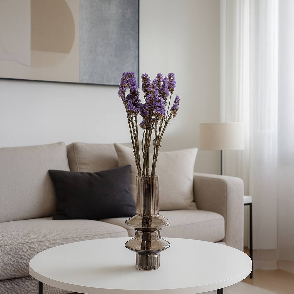 Bundle of 4 Dried Preserved Myosotis Bouquets 21" Multiple Colors - Bundle of 4