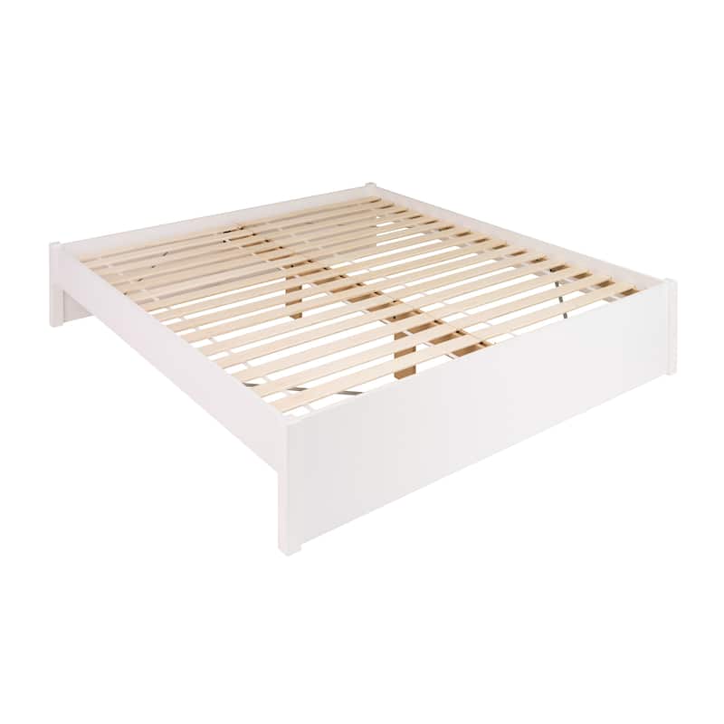 Prepac King 4-post Platform Bed with Optional Drawers