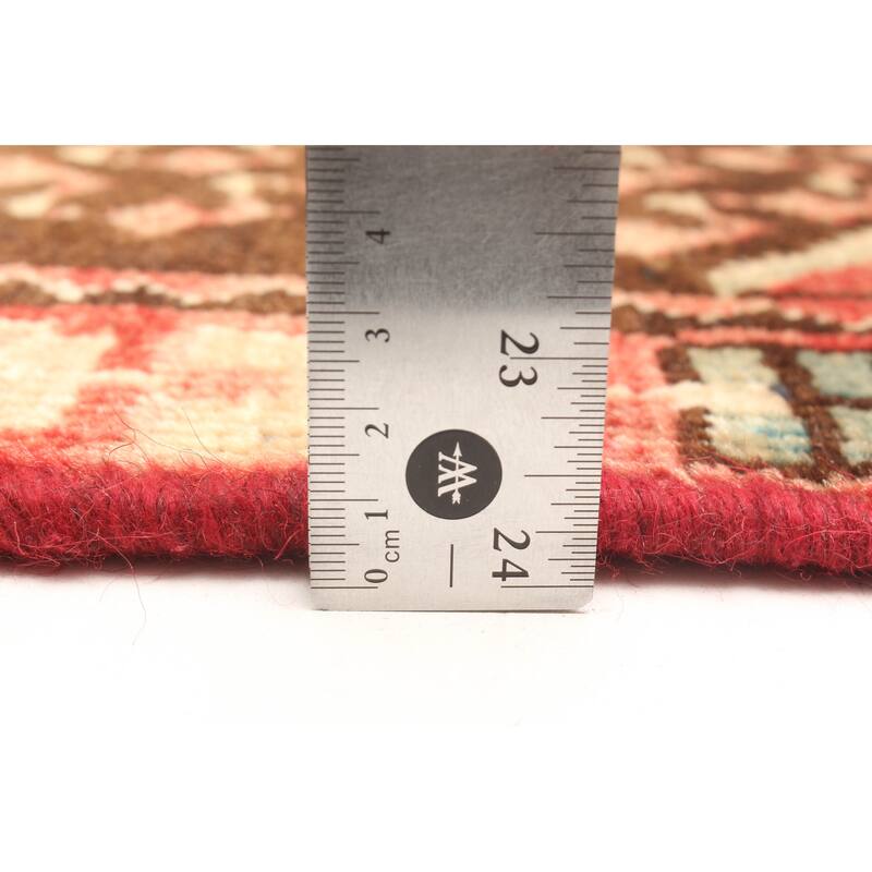 ECARPETGALLERY Hand-knotted Andelz Dark Brown Wool Rug - 2'11 x 4'8