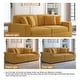 preview thumbnail 83 of 132, Corduroy Couch Modular Sectional Sofa with Pillows