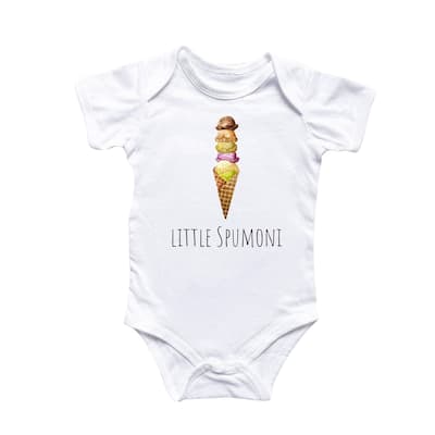 Italian Spumoni 2 - Baby Boy Girl Clothes Infant Bodysuit Funny Cute Newborn